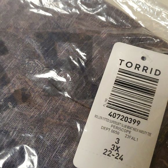 ❤️NWT VINTAGE TORRID TEE - ROLLER SKATE LEAGUE - SUPER SOFT VARSITY - PLUS SIZE - Picture 7 of 11
